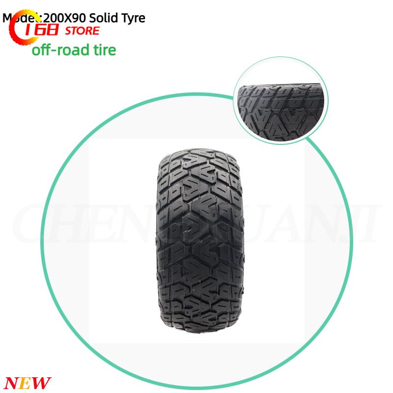200x90 Solid Non-Pneumatic Tir - Scooter Tire ulasan dan harga