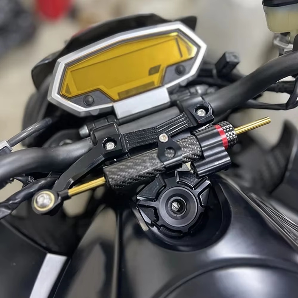 aluminium CNC motorcycle steer - Steering Damper Stabilizer Kit Cnc ulasan dan harga