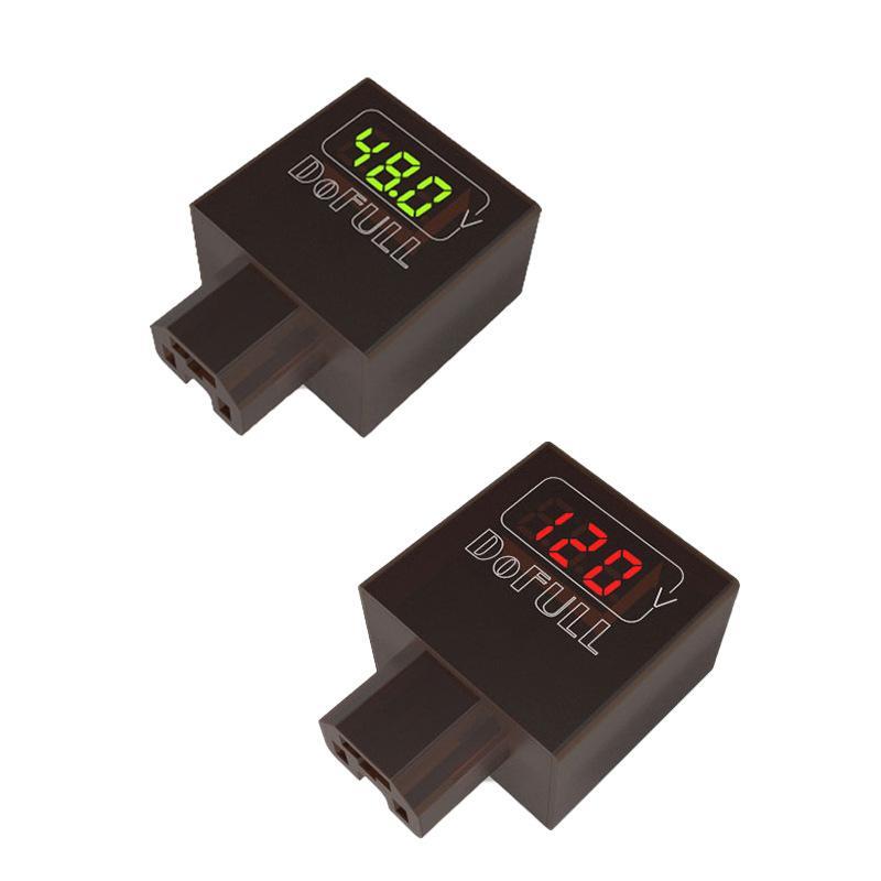 2 In 1 Electric Bike Voltmeter - Electric Scooter Charger ulasan dan harga