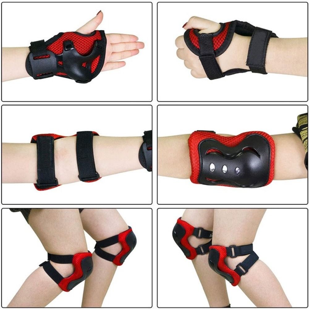 Kids Helmet Knee Elbow Pads Wr - Scooter Helmet Set ulasan dan harga