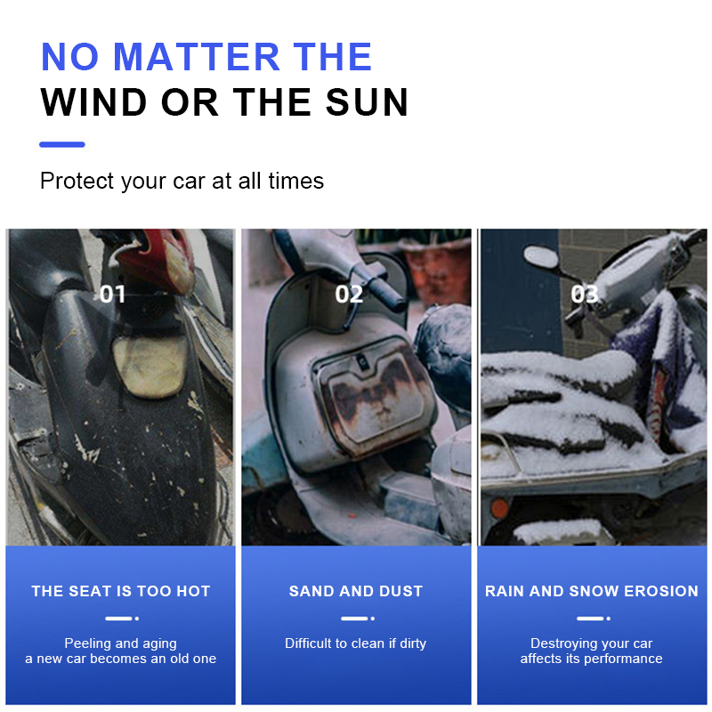 Motorcycle Covers Universal Ou - Electric Scooter Rain Cover ulasan dan harga