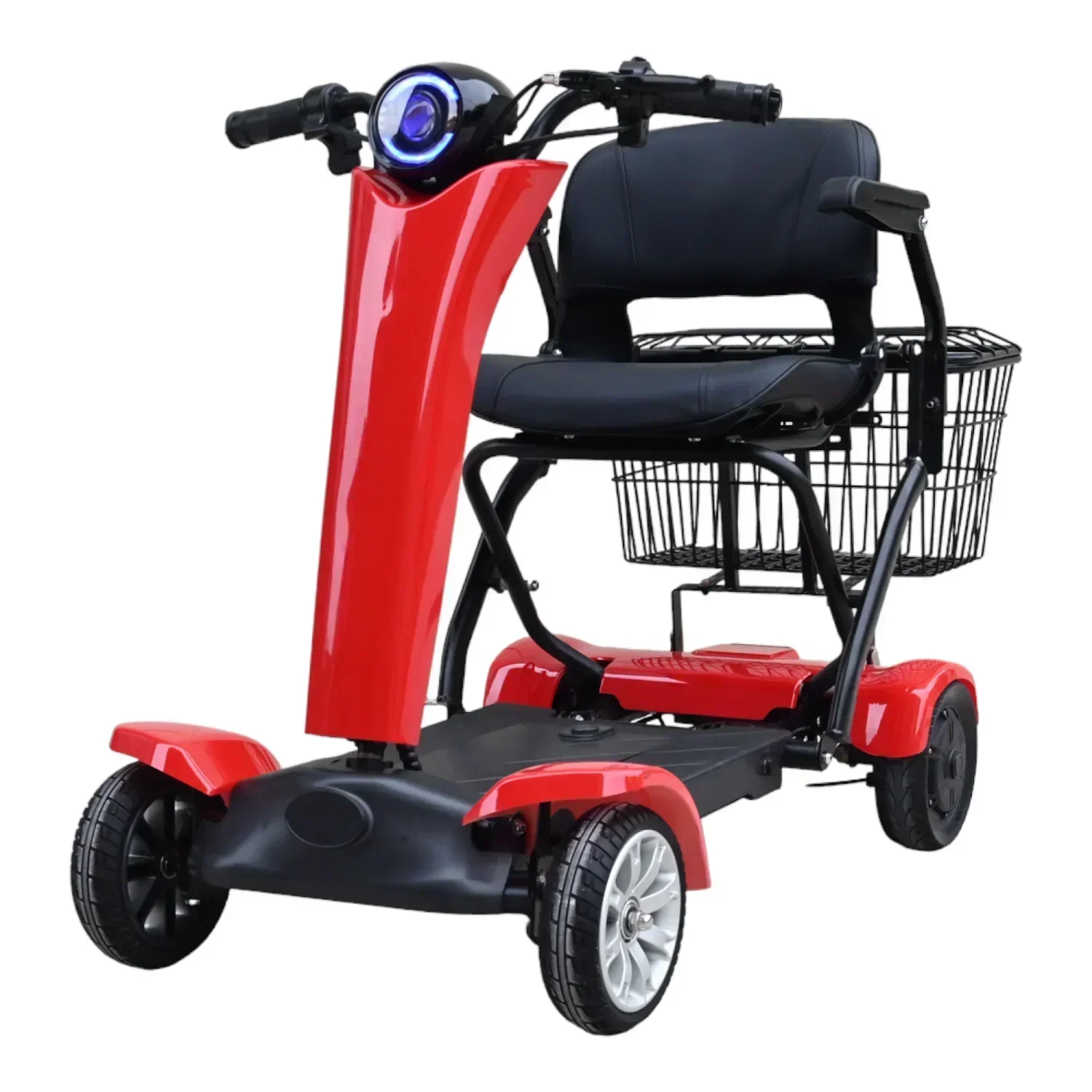 NEW 4-wheel Automatic Folding  - Folding Electric Scooter ulasan dan harga